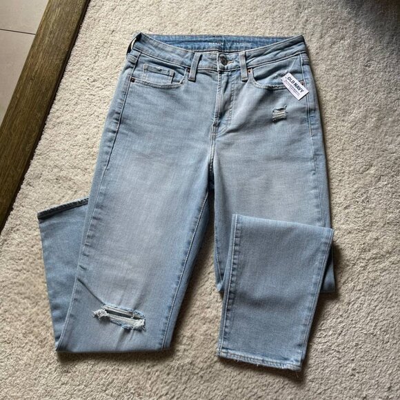 Old Navy Denim - NWT Old Navy OG Straight Distressed Women's Jeans Size 6